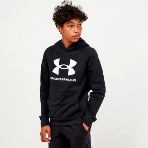 Sweat à capuche rival fleece big logo Under Armour - XS, 001