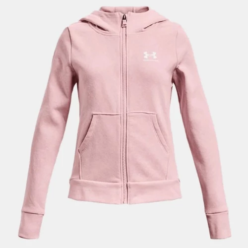 Hoodie Girls' Rival Fleece Full-Zip Under Armour