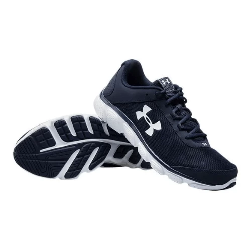 3020673-400 (1) Chaussures Men's Micro G Assert 7 Under Armour