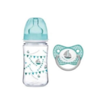 Biberon PP Large 240ml + Sucette 6-18m Canpol