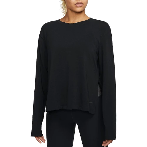 DM7027-010 T-shirt Women's Yoga Dri-FIT Long Sleeve Nike
