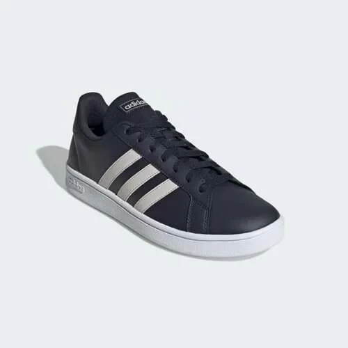 Chaussure Grand Court Base Adidas - 40 2/3, bleu