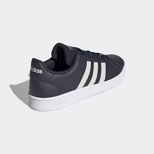 EE7906 dos Chaussure Grand Court Base Adidas - 40 2/3, bleu