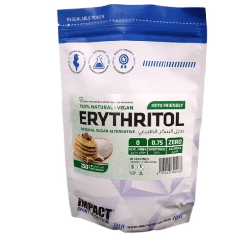 Erythritol 100% Natural 250G Impact