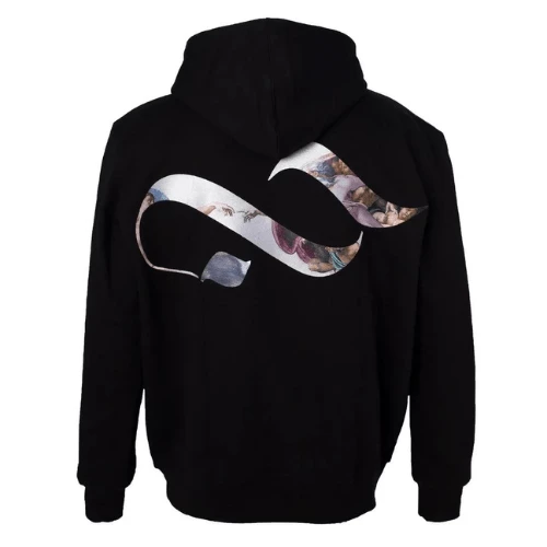 Black Hoodie “Creation of adam“