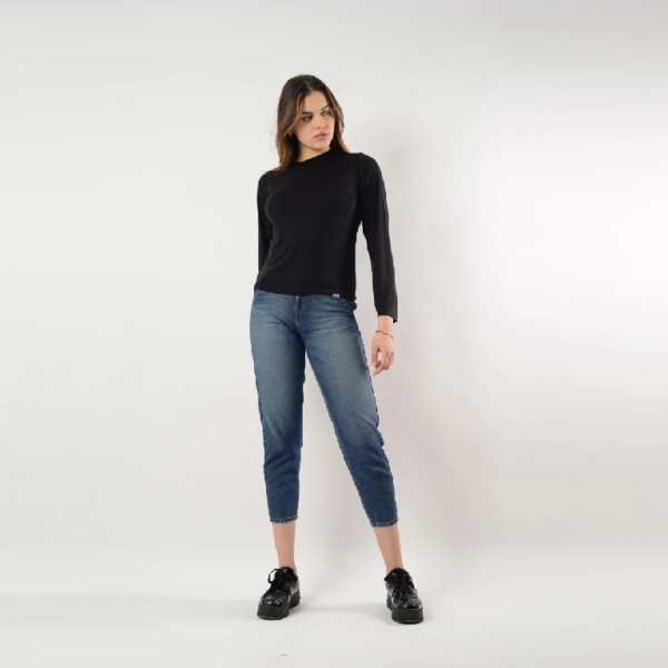 T-shirt MAILLE Femme Lee Cooper ML - 44, Noir