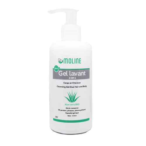 Gel lavant 2en1 250ml Moline