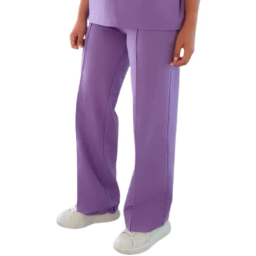 Pantalon avec cordon Pure - L, Mauve