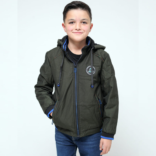 Blouson à capuche garçon