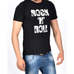 T-Shirt Noir Rock N Roll Zoom