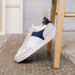 Sneakers Milwaukee Blanc & Bleu Indigo Bobbies