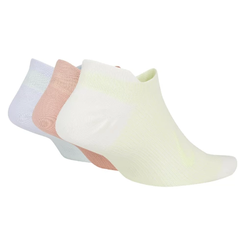 SX7069-997 (1) Lot de 3 paires de chaussettes basses Everyday Plus Lightweight Nike