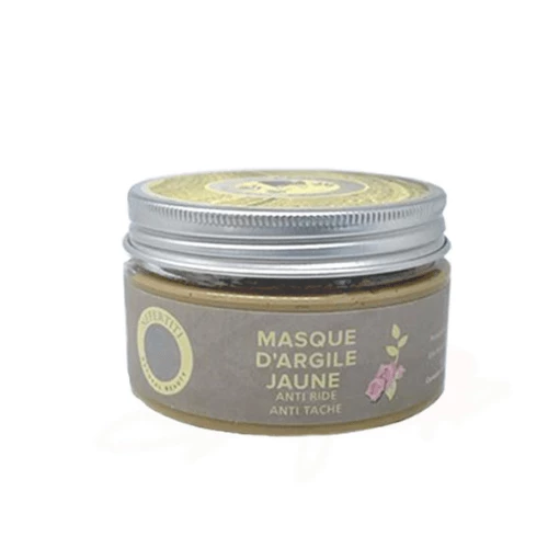 Nefertiti Masque Argile Jaune Bio 100g