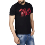 T-Shirt Noir Thriller Zoom
