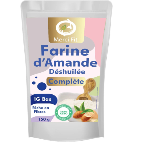 Farine d’amande complète Déshuilée