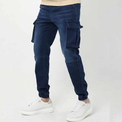 Pantalon cargo jean Omiz