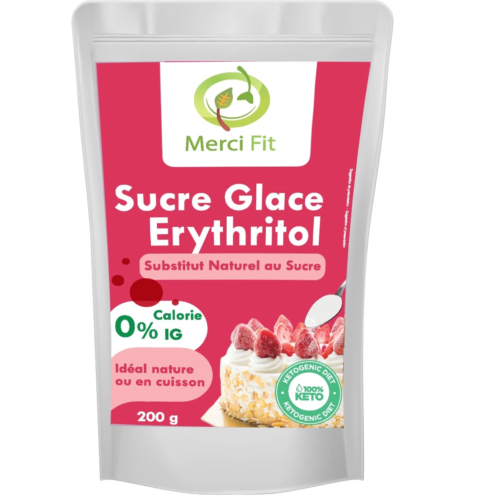 Sucre erythritol glace