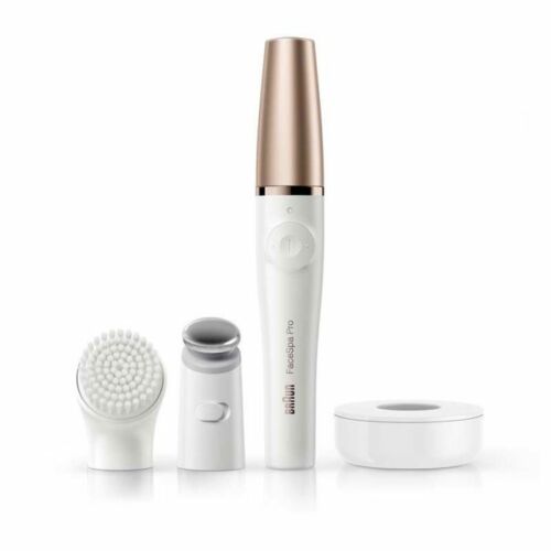 Épilateur et Brosse de nettoyage visage Braun FaceSpa Pro SE911, disponible chez Braun Tunisie avec satisfaction garantie et meilleur prix.