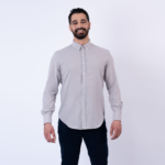 Lee Cooper TOILE-70 CYM HOM ML NAT. UNI CHEMISES (5)