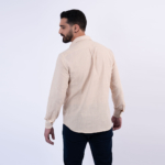 Lee Cooper TOILE-72 CYM HOM ML NAT. UNI CHEMISES (9)